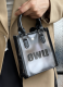 Fashion Hand-held Shoulder Crossbody Jelly Bag