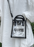 Fashion Hand-held Shoulder Crossbody Jelly Bag