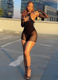 Sexy See-Through Mesh Bodysuit