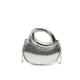 Take Note Hard Case Clutch - Gold