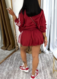 Fashionable Ribbon Cardigan Lapel Jacket Tutu Skirt Set