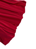 Fashionable Ribbon Cardigan Lapel Jacket Tutu Skirt Set