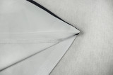 Fashionable One-shoulder Halter Backless Stitching Contrast Color Pleated Hip Dress