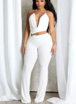 Sexy Halter Neck Chic Hollow Camisole Jumpsuit