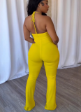 Sexy Halter Neck Chic Hollow Camisole Jumpsuit