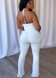 Sexy Halter Neck Chic Hollow Camisole Jumpsuit