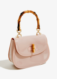 Fashion PVC Barbie Jelly Bag Crossbody Cute Bamboo Handbag
