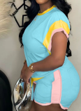 Fashionable and Versatile Loose-fitting Short-sleeved Two-piece Suit