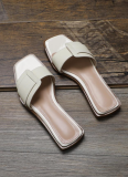 Open-Toe Flat Slippers For Women Summer New Casual Sandals Fashionable Flip Flops