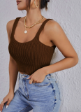 Sexy Short Sweater Jacket With Suspenders, Soft Navel-Baring Sweater Jacket, Two-Piece Set