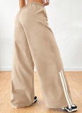 New American Street Style High Street Personality Design Wide Leg Trousers