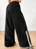 New American Street Style High Street Personality Design Wide Leg Trousers
