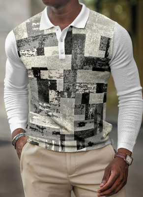 New Loose And Comfortable Lapel Polo Shirt