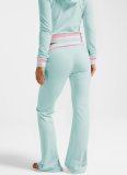 Casual Stripe Zipper Hooded Long Sleeve Two Pieces