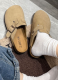 Autumn And Winter Thick-Soled Birkenstocks Casual Half-Slippers Versatile Closed-Toe Slippers