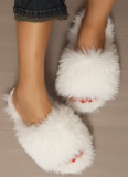 Autumn and Winter Plush Cotton Slippers