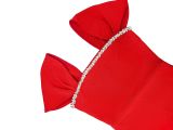 Elegant French Diamond Bandage Christmas Dress