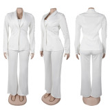Fashionable and Elegant Commuter Pearl Lapel Suit Three-piece Suit