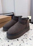UGG New Winter Short Tube Snow Boots Net Celebrity Thick Sole Plus Velvet Thick Warm Non-Slip Shoes