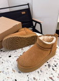 UGG New Winter Short Tube Snow Boots Net Celebrity Thick Sole Plus Velvet Thick Warm Non-Slip Shoes