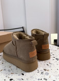 UGG New Winter Short Tube Snow Boots Net Celebrity Thick Sole Plus Velvet Thick Warm Non-Slip Shoes