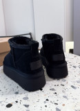 UGG New Winter Short Tube Snow Boots Net Celebrity Thick Sole Plus Velvet Thick Warm Non-Slip Shoes