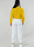 New Fashion Baseball Jacket Splicing Single-Breasted Two-Piece Suit