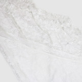 Sexy Solid Color Strapless Dress With an Asymmetrical Design