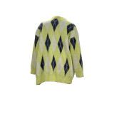 New Casual Knitted Mid-length Coat