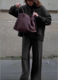 New Casual Long-sleeved Sweatshirt and Loose-fitting Pocket Pants Two-piece Set