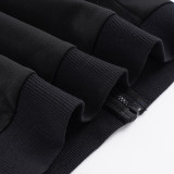 Stylish New Zip-up Fur-trimmed Hooded Sweatshirt/Short Jacket