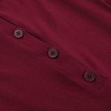 2025 Fashion Square-Neck Buttoned Slim-Fit Jumpsuit
