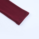 2025 Fashion Square-Neck Buttoned Slim-Fit Jumpsuit