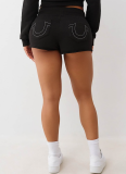 2025 Fashionable Slim-Fit Printed Zip-Up Cardigan and Shorts Set