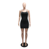 2025 Sexy Lace Round Neck Short Dress