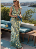 2025 Sexy V-neck Spaghetti Strap Dress