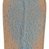 Sexy Sheer Mesh Rhinestone Embellished Bodycon Dress