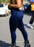 Fashion High-Waisted Slim-Fit High-Stretch Butt-Lifting Skinny Jeans