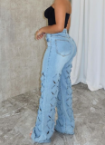 2026 Fashionable and Sexy Ripped Washed Jeans