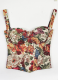 2026 Sexy Jacquard Fishbone Halter Bra with Padded Bra