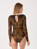 2026 Sexy Bikini Sunscreen Smart One-Piece Swimsuit