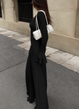 2026 Sexy Lace-Trimmed Slim-Fit Long Dress