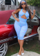 2026 Trendy Polka-Dot Jumpsuit: Strappy Bandeau-Style Halter-Neck and Backless