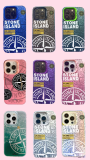 American Graffiti Phone Case For iPhone 17Air 16 15 14 13 12 11 Pro Max Plus XS XR MINI Anti-fall Colorful Silver IMD Back Cover