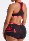 Stylish Letter-Print Sleeveless Crop Top Set For Summer