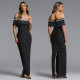 Off Shoulder Beaded Evening Gown For Banquet BY-7759