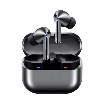 SAMSUNG Galaxy Buds3 Pro (2024, ANC) Water Resistant, AI Real-Time Language Interpreter, True Wireless Bluetooth 5.4 Earbuds, Hi-Fi, Noise Cancelling, Touch Control, International Model R630 (Silver)
