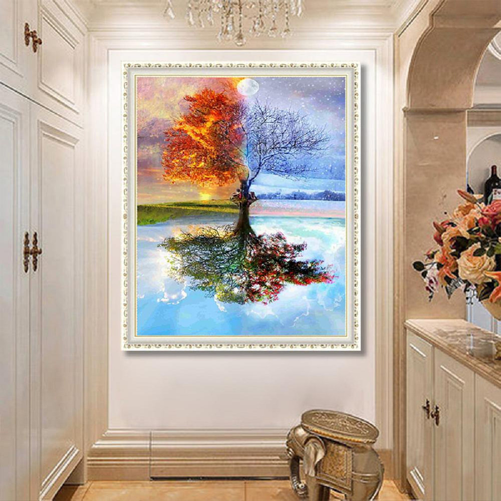 Season Tree 5d Diamond Painting Kits Eco Friendly Diy Craft For