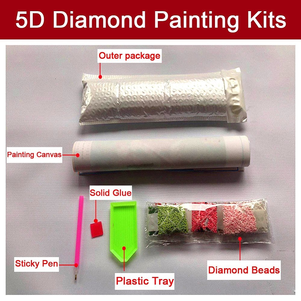 Dragon 5d Diamond Painting Kits Eco Friendly Diy Craft For Home