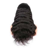 Ulovewigs Human Virgin Hair Pre Plucked Body Wave Transparent Lace Front Wig Free Shipping(ULW0072)